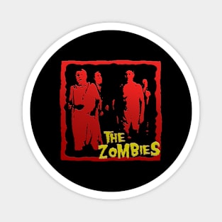 The Zombies Vintage Fanart Magnet